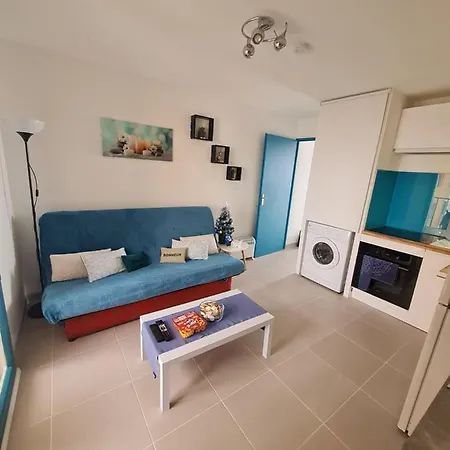 Appartement Vue Mer,Acces Direct Plage,Fibre,Clim,Parking Public Gratuit Le Barcares Exterior photo