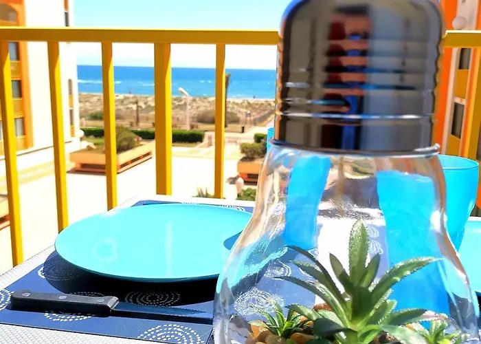 Appartement Vue Mer,Acces Direct Plage,Fibre,Clim,Parking Public Gratuit